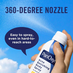 PanOxyl Acne Banishing Body Spray 2% Salicylic Acid - 6oz: Paraben-Free, Whole Body Application