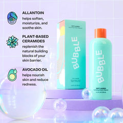 Bubble Skincare Soft Launch Hydrating Cream Cleanser - 4.2 fl oz: Sensitive & Dry Skin, Paraben-Free, Unscented