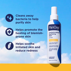 PanOxyl Hypochlorous Acid Antimicrobial Purifying Mist - 6oz