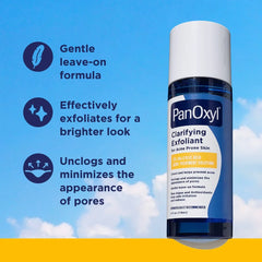 PanOxyl Clarifying Exfoliant with 2% Salicylic Acid - 4 fl oz: Anti-Acne, Face, Paraben-Free, Alcohol-Free