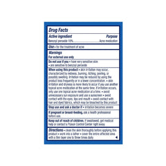 PanOxyl 10% Benzyol Peroxide Acne Cleansing Bar - 1.5oz: Paraben-Free, Vegan, Acne-Prone Skin, Unscented